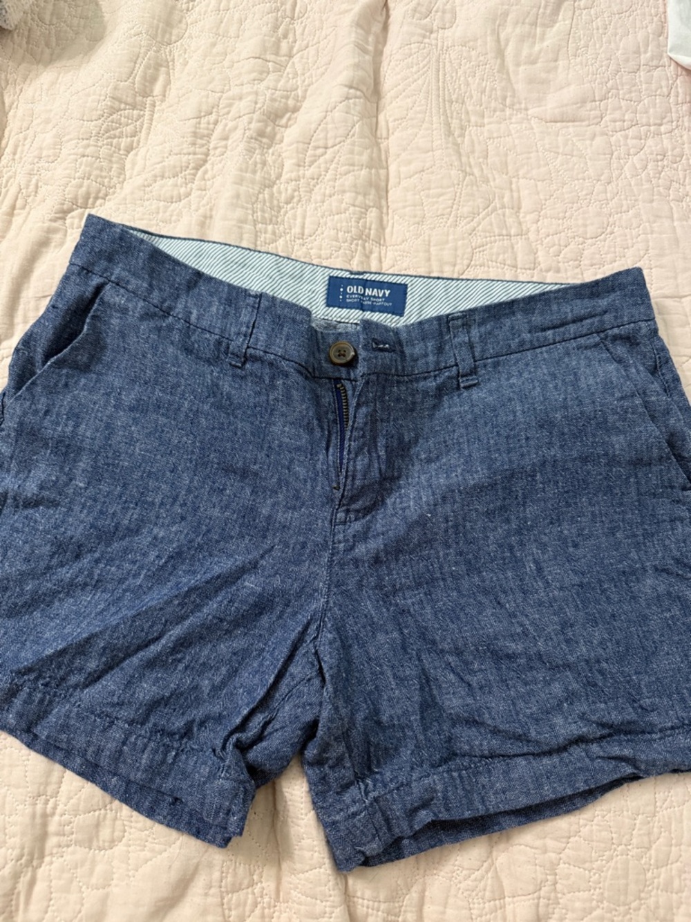 Old Navy Blue Women’s Casual Jean-Style Shorts